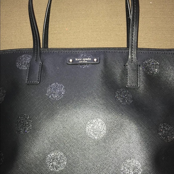 Kate Spade Poka Dot Satchel Purse - Picture 3 of 3